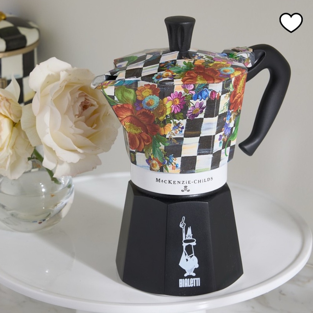 BIALETTI DOLCE & GABBANA ESPRESSO “MOKA EXPRESS” *NWT $150.00 *6 CUPS ~ 9.1 OZ